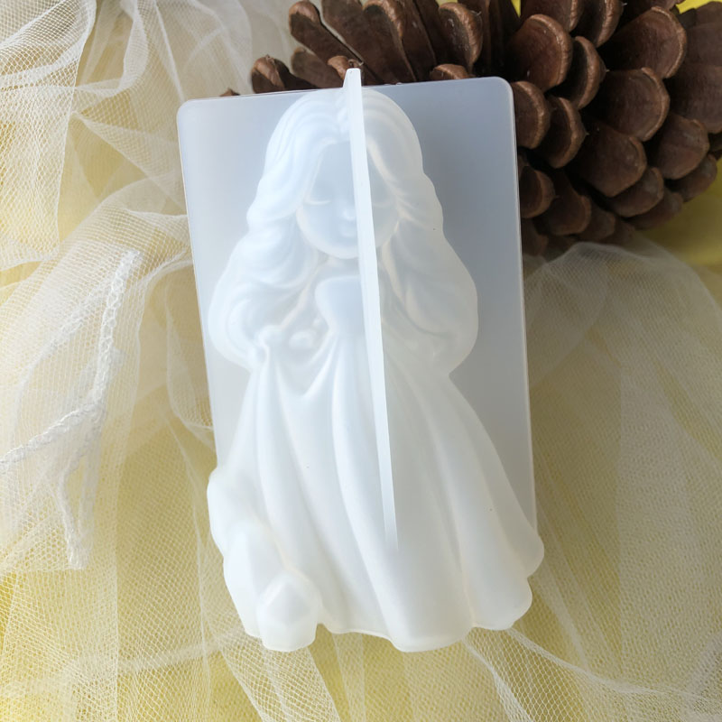 Soap Making Business - Moule à bougie princesse 3D en