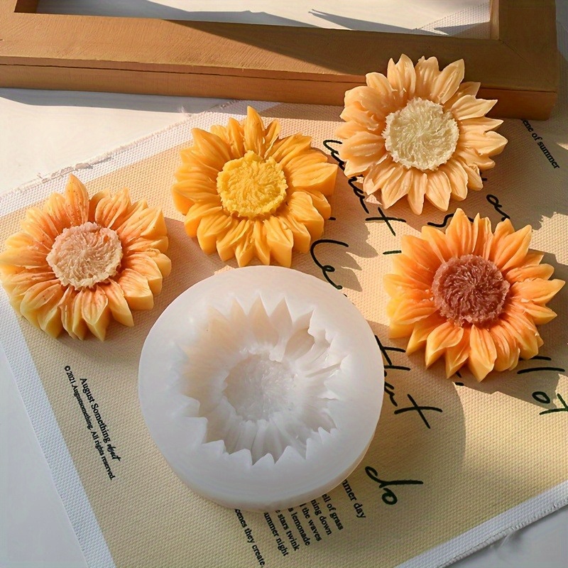 Soap Making Party - Moule en silicone 3D Tournesol Vibrant