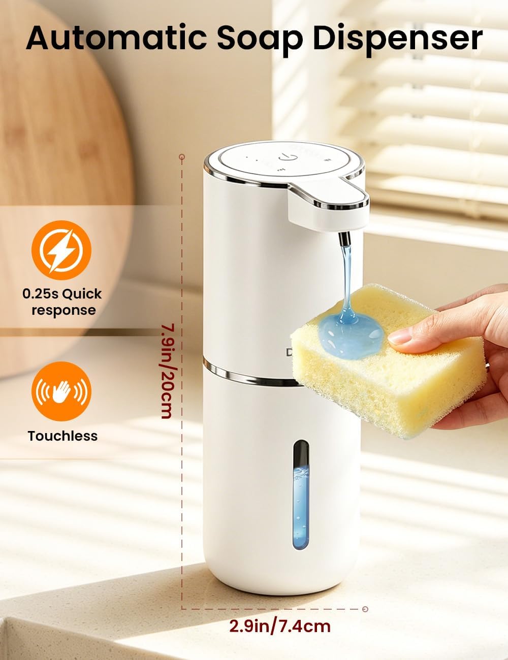 Soap Making Machine - Capacité de 380 ml, affichage lumineux,
