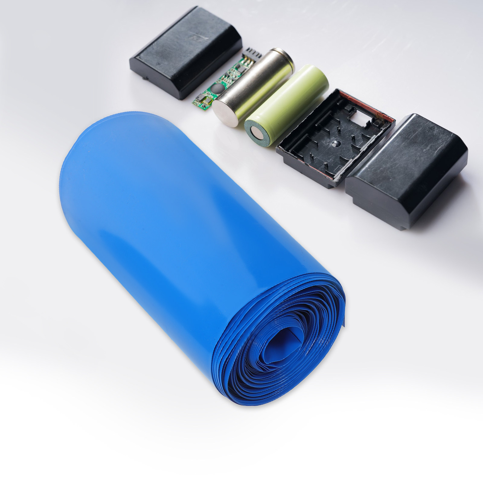 Shrink Wrap Pvc - 1 rouleau de gaine thermorétractable en