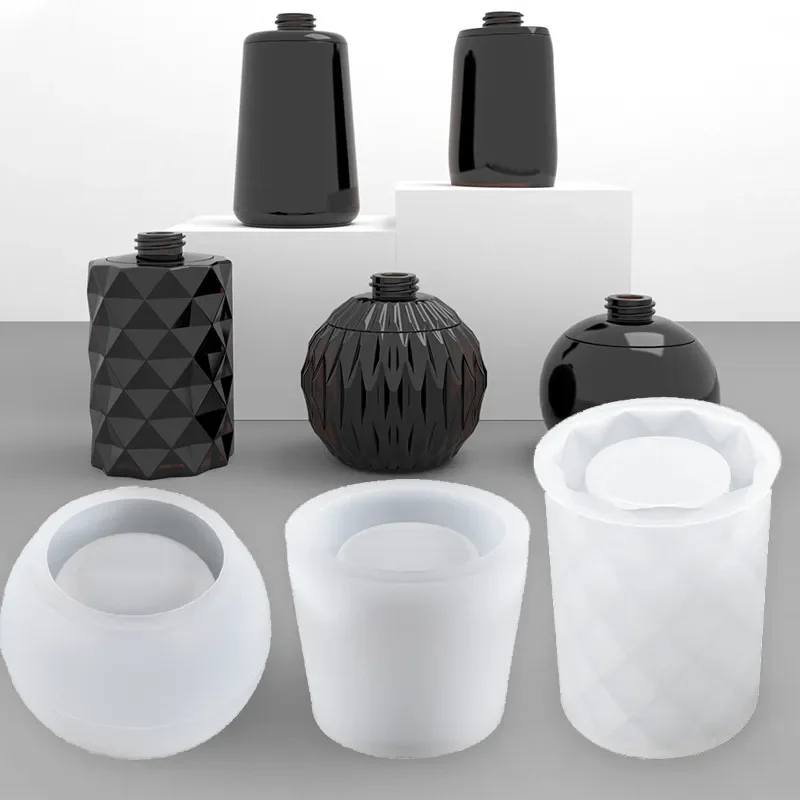 Soap Making Jar - Bouteille d'aromathérapie en Silicone, bouteille de