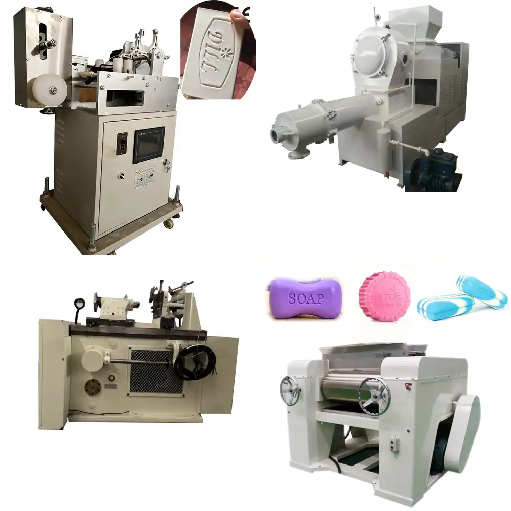 Soap Making Machine - Machine de découpe, mélange, estampage, broyage,