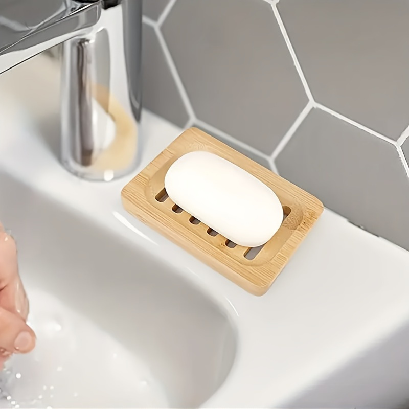 Plateau en bambou en bois pour - Soap Dish Draining avis et prix