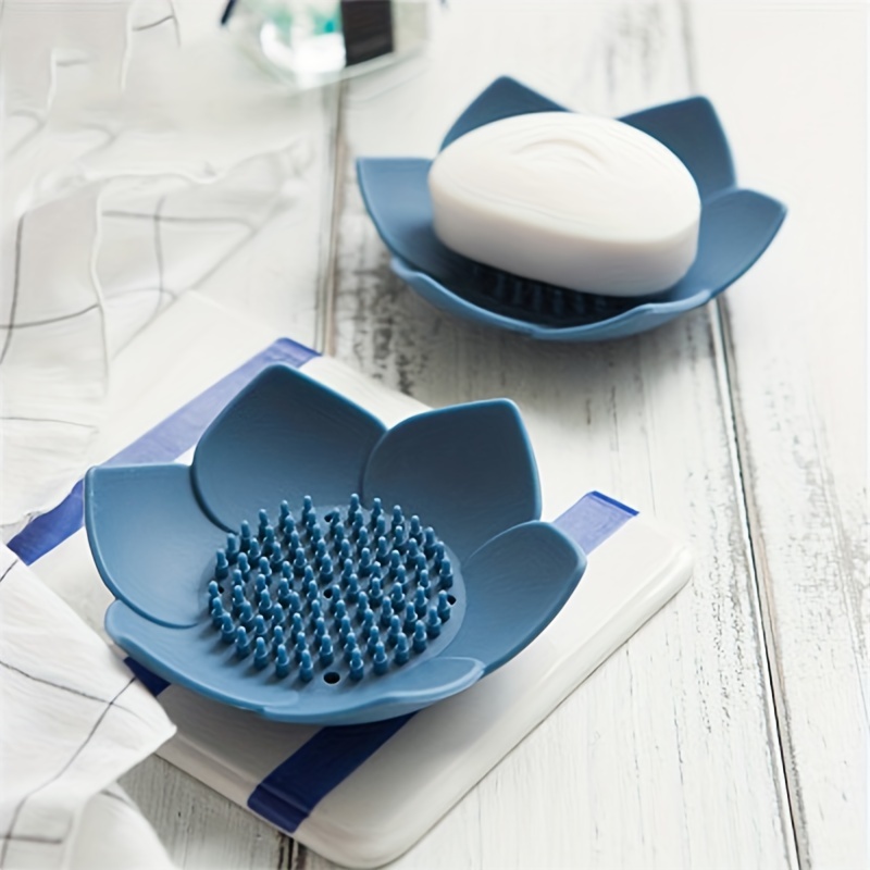 Boîte à savon en forme de Lotu - Soap Dish Draining avis et prix