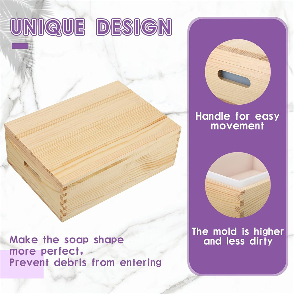 Grands moules à savon rectangu - Soap Making Book avis et prix