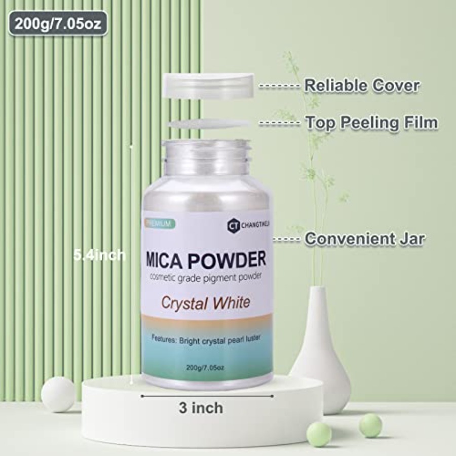 Poudre de mica, grand pot de 2 - Soap Making Jar avis et prix