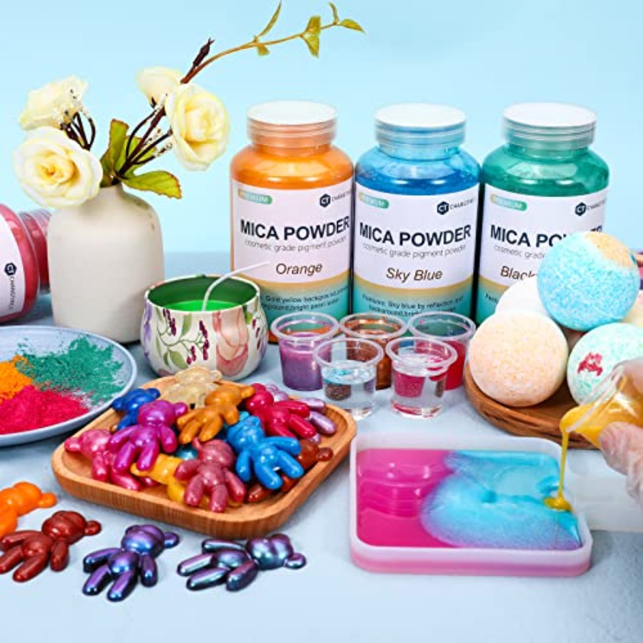 Poudre de mica, grand pot de 2 - Soap Making Jar avis et prix