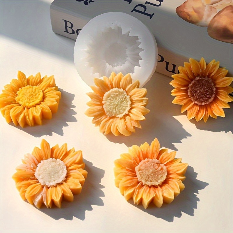 Moule en silicone 3D Tournesol - Soap Making Party avis et prix