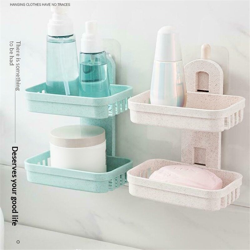 Porte-savon mural double couch - Soap Dish Draining avis et prix