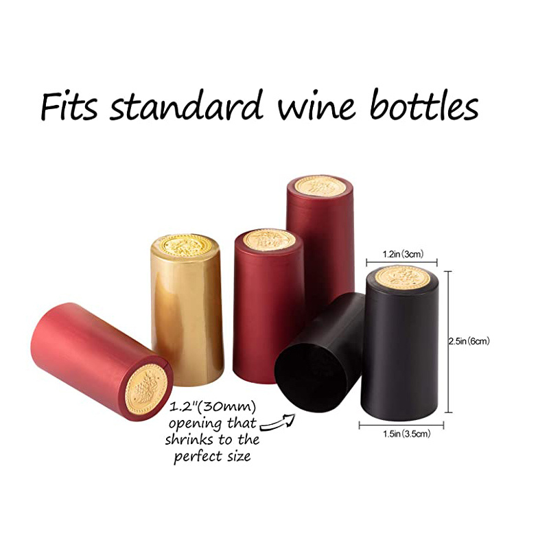 Capsules Thermorétractables en - Shrink Wrap Pvc avis et prix