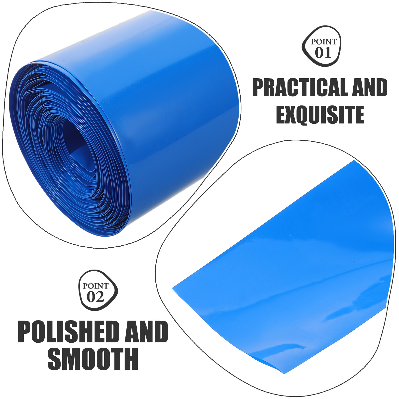 1 rouleau de gaine thermorétra - Shrink Wrap Pvc avis et prix