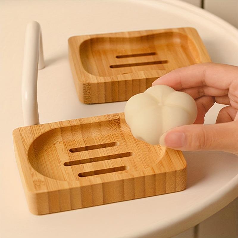 Porte-savon en bambou naturel, - Soap Dish Draining avis et prix