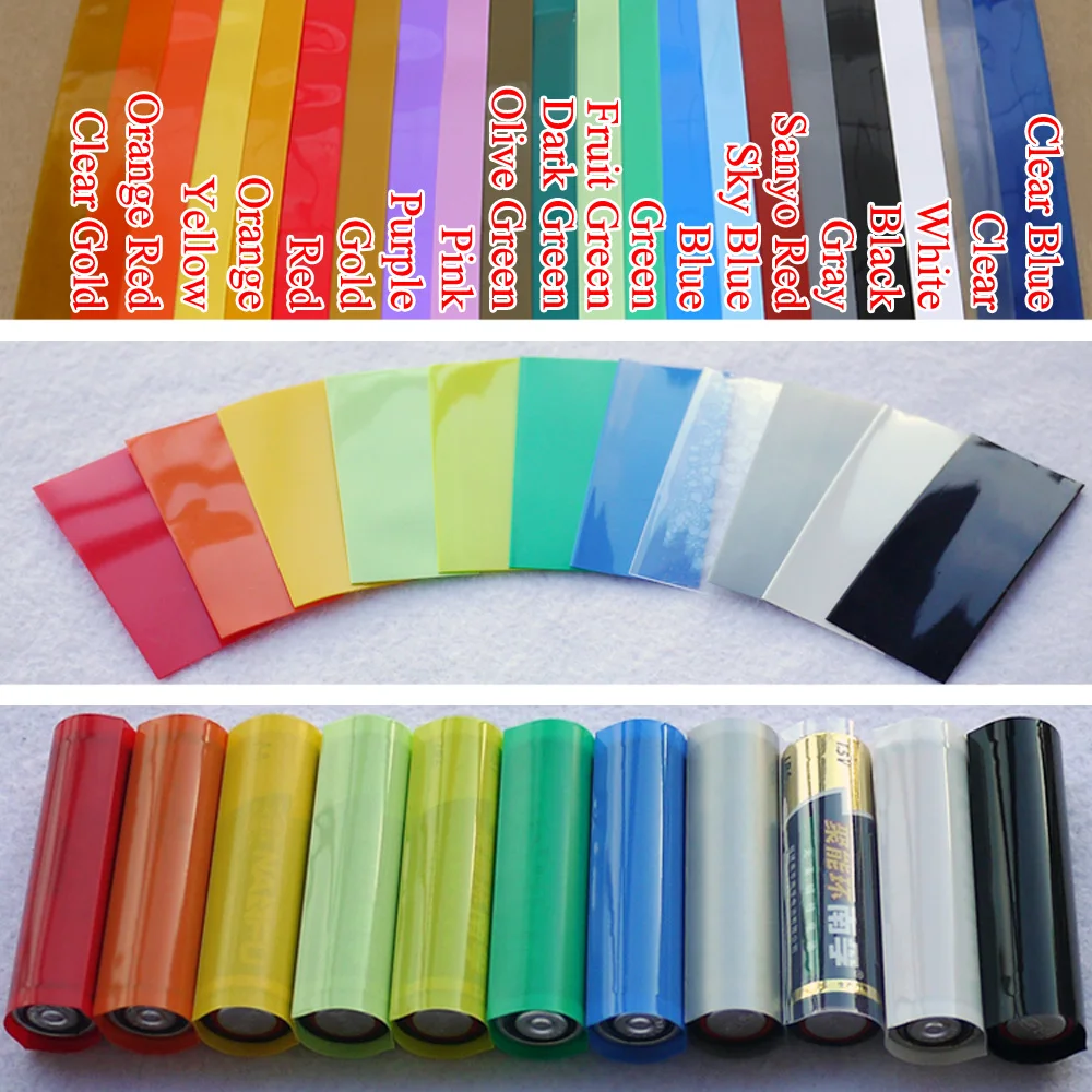 25 ~ 500 pièces AA / AAA/18650 - Shrink Wrap Pvc avis et prix