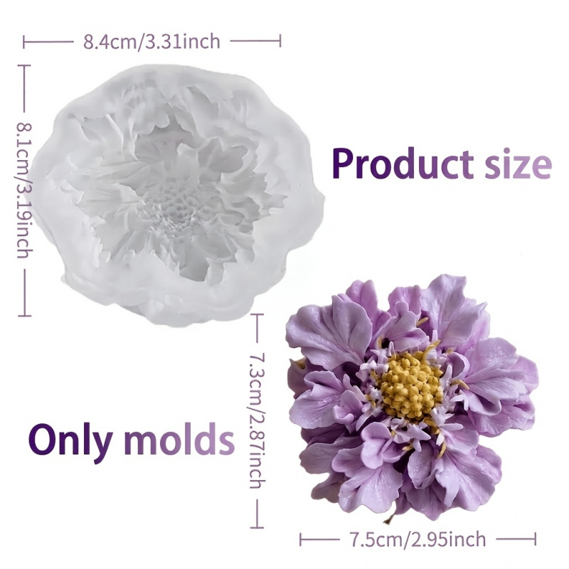 1 moule en silicone pour fleur - Soap Making Party avis et prix