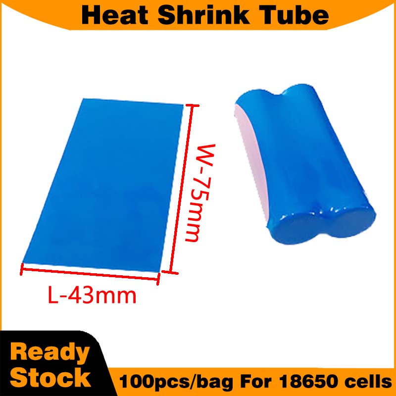 Tube thermorétractable bleu po - Shrink Wrap Pvc avis et prix