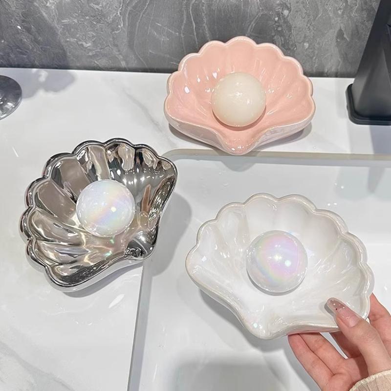 1/2 pièces Porte-savon en form - Soap Dish Draining avis et prix
