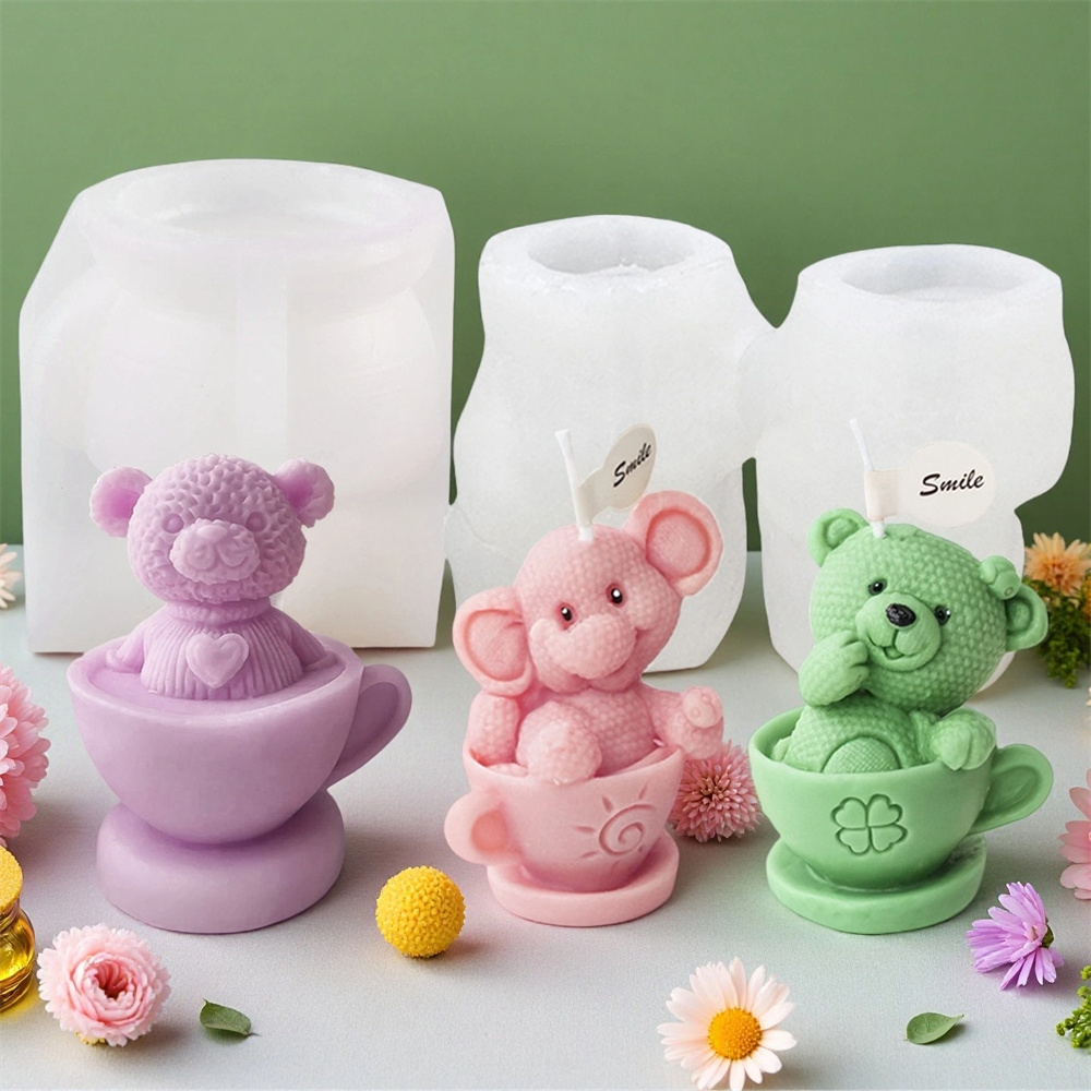 Moule ours en peluche en Silic - Soap Making Jar avis et prix