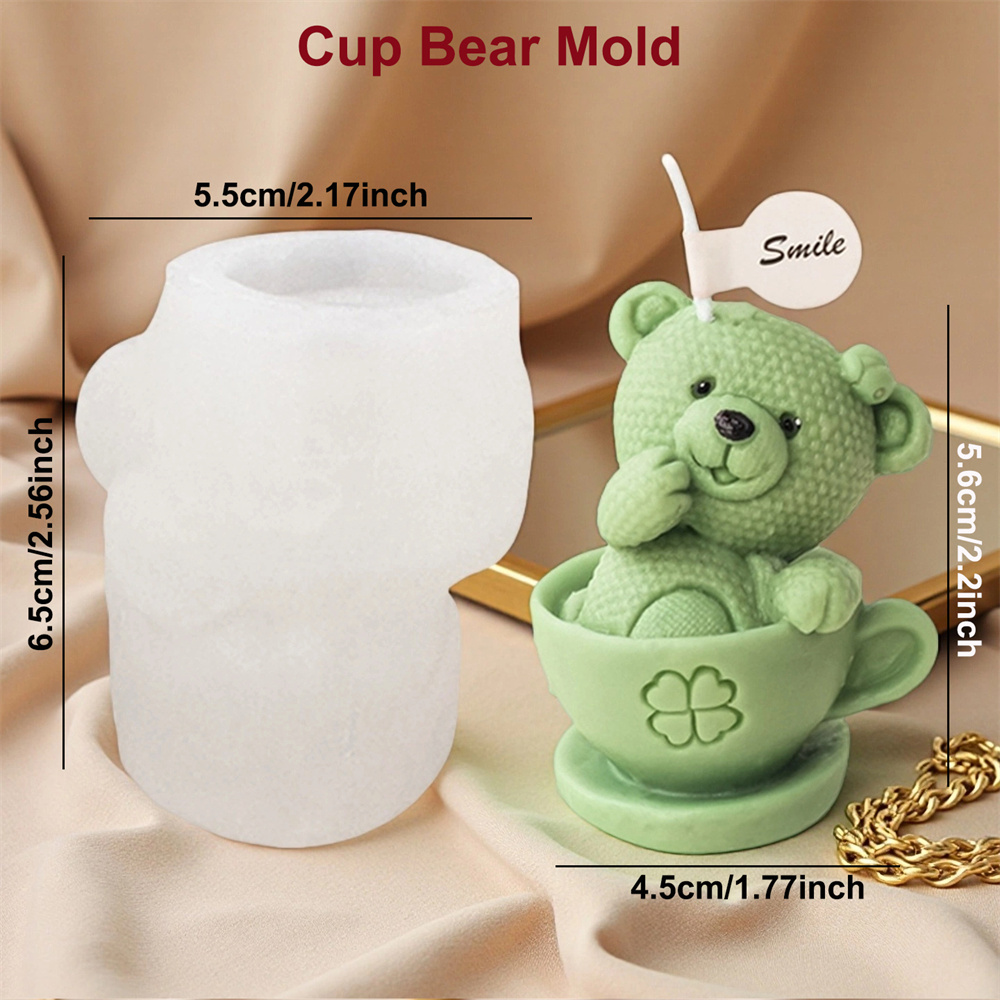 Moule ours en peluche en Silic - Soap Making Jar avis et prix