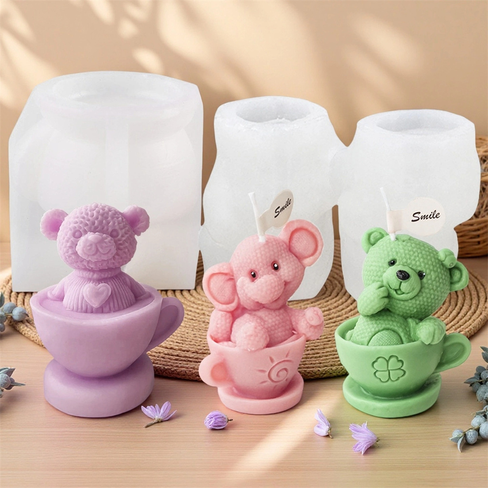 Moule ours en peluche en Silic - Soap Making Jar avis et prix